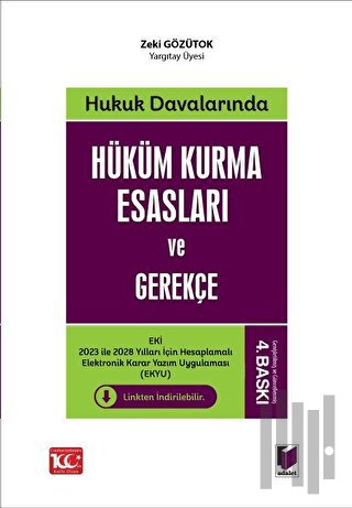 Hukuk Davalarında Hüküm Kurma Esasları ve Gerekçe | Kitap Ambarı