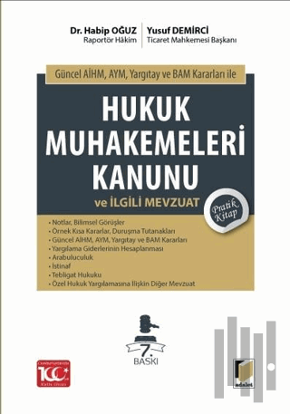 Hukuk Muhakemeleri Kanunu ve İlgili Mevzuat Pratik Kitap (Ciltli) | Ki