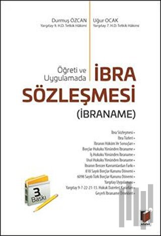 İbra Sözleşmesi (İbraname) | Kitap Ambarı