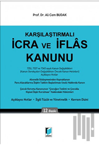 İcra ve İflas Kanunu | Kitap Ambarı