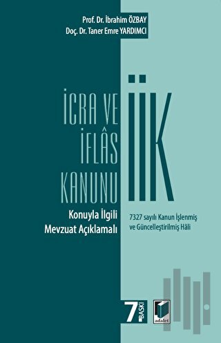 İcra ve İflas Kanunu | Kitap Ambarı