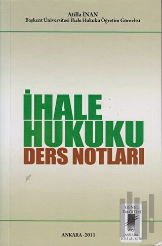 İhale Hukuku Ders Notları | Kitap Ambarı