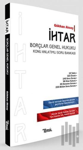 İhtar Borçlar Genel Hukuku Konu Anlatımlı Soru Bankası | Kitap Ambarı