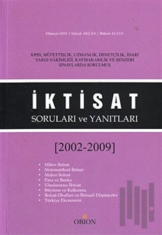 İktisat Soruları ve Yanıtları (2002 - 2009 ) | Kitap Ambarı