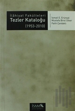 İlahiyat Fakülteleri Tezler Kataloğu | Kitap Ambarı