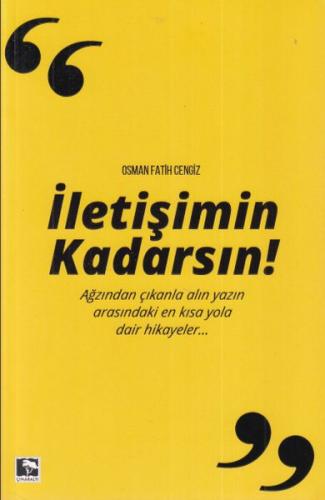 İletişimin Kadarsın | Kitap Ambarı