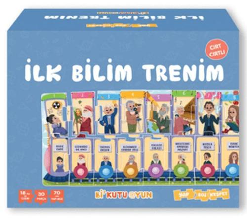 İlk Bilim Trenim - Cırt Cırtlı Yapboz ve Kitap Seti | Kitap Ambarı