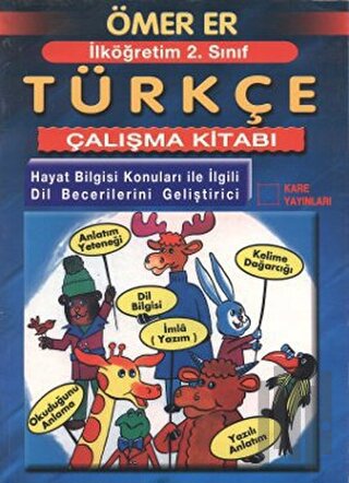 İlköğretim 2. Sınıf Türkçe Çalışma Kitabı | Kitap Ambarı