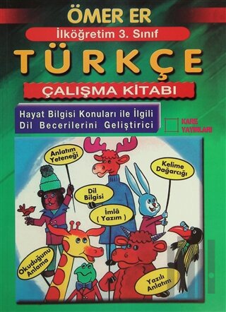 İlköğretim 3. Sınıf Türkçe Çalışma Kitabı | Kitap Ambarı