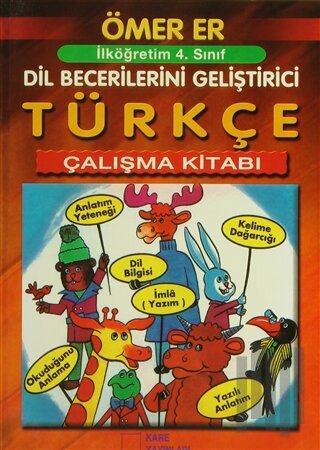 İlköğretim 4. Sınıf Türkçe Çalışma Kitabı | Kitap Ambarı