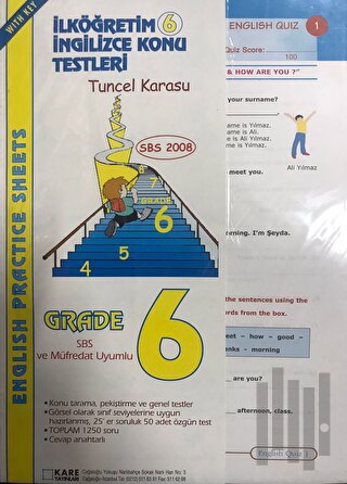 İlköğretim İngilizce Konu Testleri 6 (English Practice Sheets Grade 6)