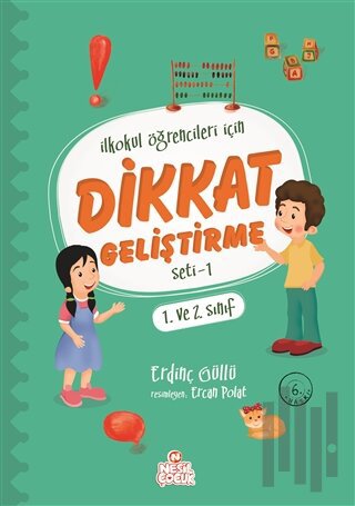 İlkokul Öğrencileri için Dikkat Geliştirme Seti - 1 | Kitap Ambarı