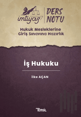 İmtiyaz HMGS Ders Notları İş Hukuku | Kitap Ambarı