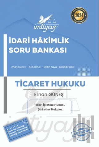 İmtiyaz İdari Hakimlik Ticaret Hukuku Soru Bankası | Kitap Ambarı