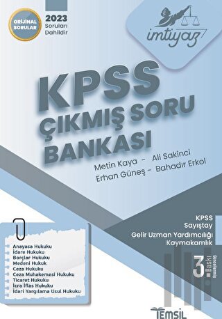 İmtiyaz KPSS Çıkmış Soru Bankası | Kitap Ambarı