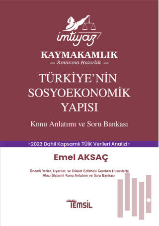 İmtiyaz Türkiyenin Sosyoekonomik Yapısı Konu Anlatımı ve Soru Bankası 