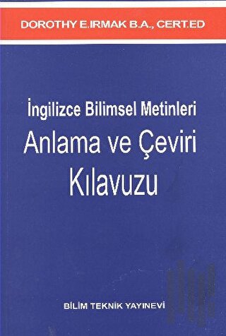 İngilizce Bilimsel Metinleri Anlama ve Çeviri Kılavuzu | Kitap Ambarı