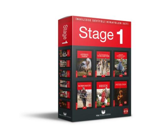 İngilizce Hikaye Seti Stage 1 (6 Kitap Takım) | Kitap Ambarı