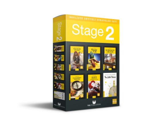 İngilizce Hikaye Seti Stage 2 (6 Kitap Takım) | Kitap Ambarı