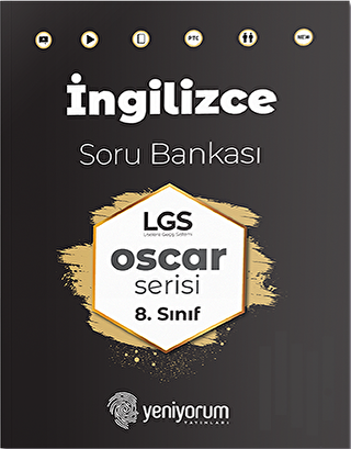 İngilizce Soru Bankası LGS Oscar Serisi 8. Sınıf | Kitap Ambarı