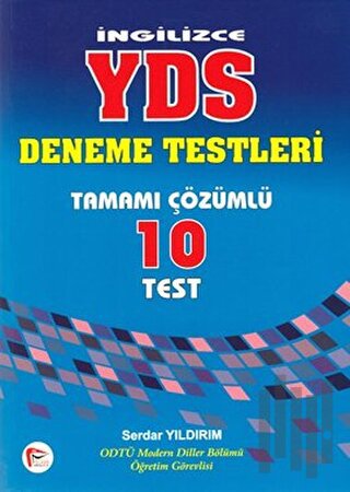 İngilizce YDS Deneme Testleri Tamamı Çözümlü 10 Test | Kitap Ambarı