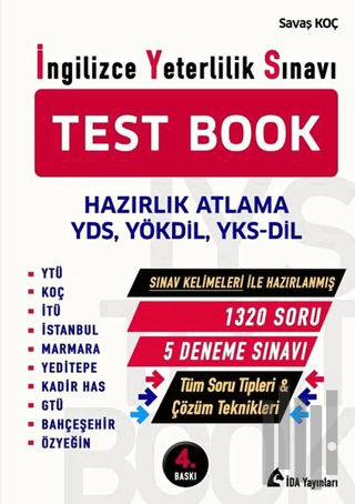 İngilizce Yeterlilik Sınavı - Test Book | Kitap Ambarı