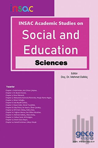 INSAC Academic Studies On Social and Education Sciences | Kitap Ambarı