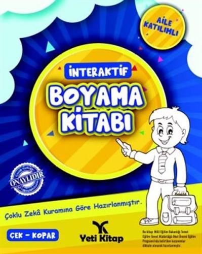 İnteraktif Boyama Kitabı 1 | Kitap Ambarı