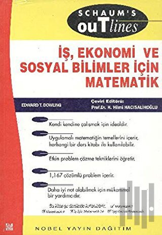 İş, Ekonomi ve Sosyal Bilimler İçin Matematik | Kitap Ambarı