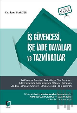 İş Güvencesi, İşe İade Davaları ve Tazminatlar | Kitap Ambarı