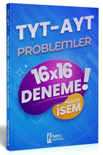 2021 TYT AYT Pratik İsem Kazandıran Problemler 16x16 Deneme | Kitap Am