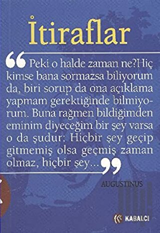 İtiraflar | Kitap Ambarı