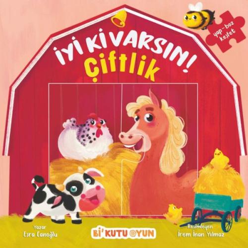 İyi Ki Varsın! Çiftlik (Yapbozlu Kitap) | Kitap Ambarı