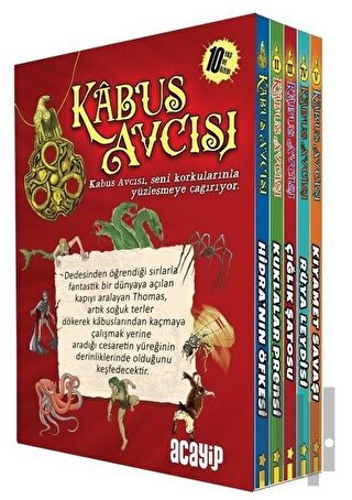 Kabus Avcısı Seti - 5 Kitap Takım - Kutulu | Kitap Ambarı