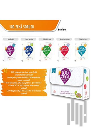 Kafa Patlatan 100 Zeka Sorusu Seti (5 Kitap Set) | Kitap Ambarı