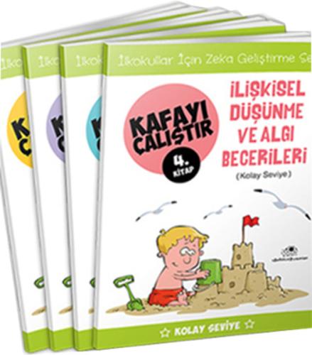 Kolay Seviye - Kafayı Çalıştır (4 Kitap Takım) | Kitap Ambarı