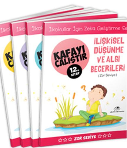 Zor Seviye - Kafayı Çalıştır (4 Kitap Takım) | Kitap Ambarı