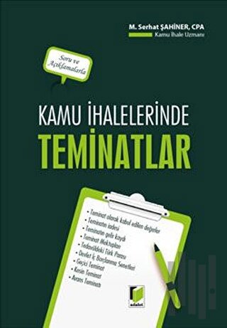 Kamu İhalelerinde Teminatlar | Kitap Ambarı