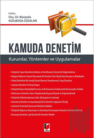 Kamuda Denetim (Kurumlar, Yöntemler ve Uygulamalar) | Kitap Ambarı