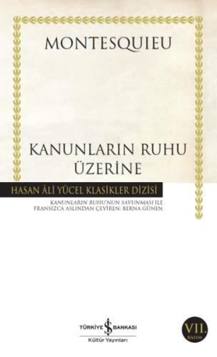 Kanunların Ruhu Üzerine | Kitap Ambarı