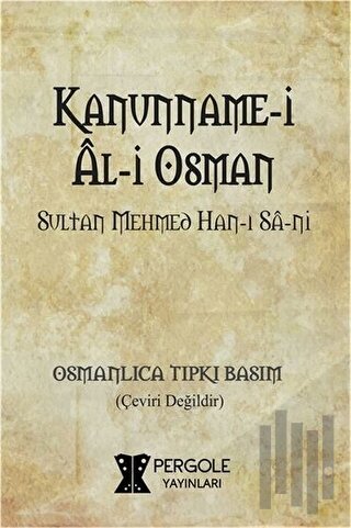 Kanunname-i Al-i Osman | Kitap Ambarı