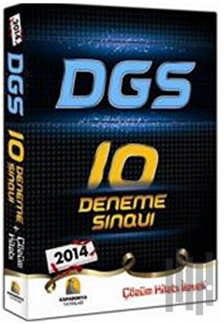 Kapadokya 2014 DGS 10 Deneme Sınavı (10 Fasikül Set) | Kitap Ambarı