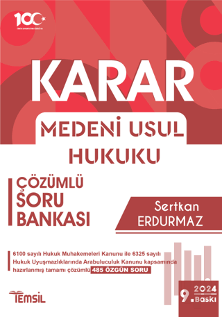 Karar Medeni Usul Hukuku Çözümlü Soru Bankası | Kitap Ambarı