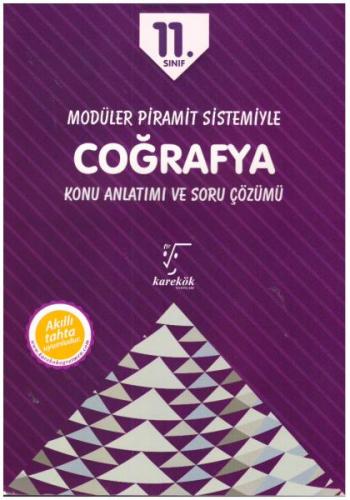 11. Sınıf Modüler Piramit Sistemiyle Coğrafya Konu Anlatımı ve Soru Çö