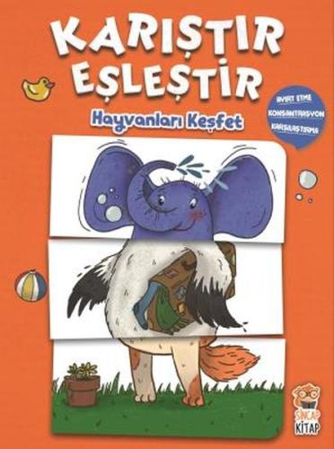 Hayvanları Keşfet - Karıştır Eşleştir | Kitap Ambarı