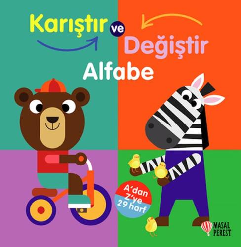 Karıştır ve Değiştir-Alfabe (Ciltli) | Kitap Ambarı