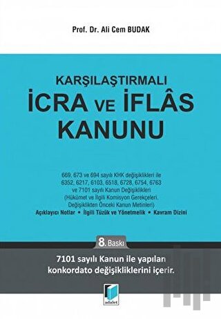 Karşılaştırmalı İcra ve İflas Kanunu | Kitap Ambarı