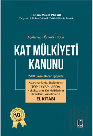 Kat Mülkiyeti Kanunu El Kitabı (Ciltli) | Kitap Ambarı