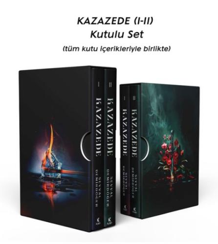 Kazazede – 1 ve 2 (Ciltli - Kutulu Set) | Kitap Ambarı