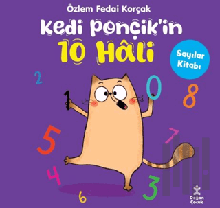 Kedi Ponçik'in 10 Hali - Sayılar Kitabı | Kitap Ambarı